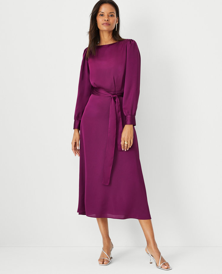 Ann taylor hot sale purple dress