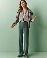The Petite Side Zip Straight Pant in Crepe carousel Product Image 4