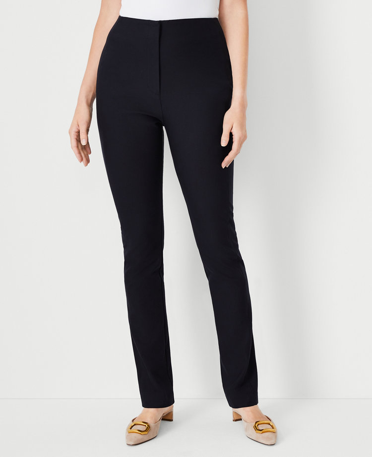 Ann Taylor The Audrey Pant - Curvy Fit Black Women's