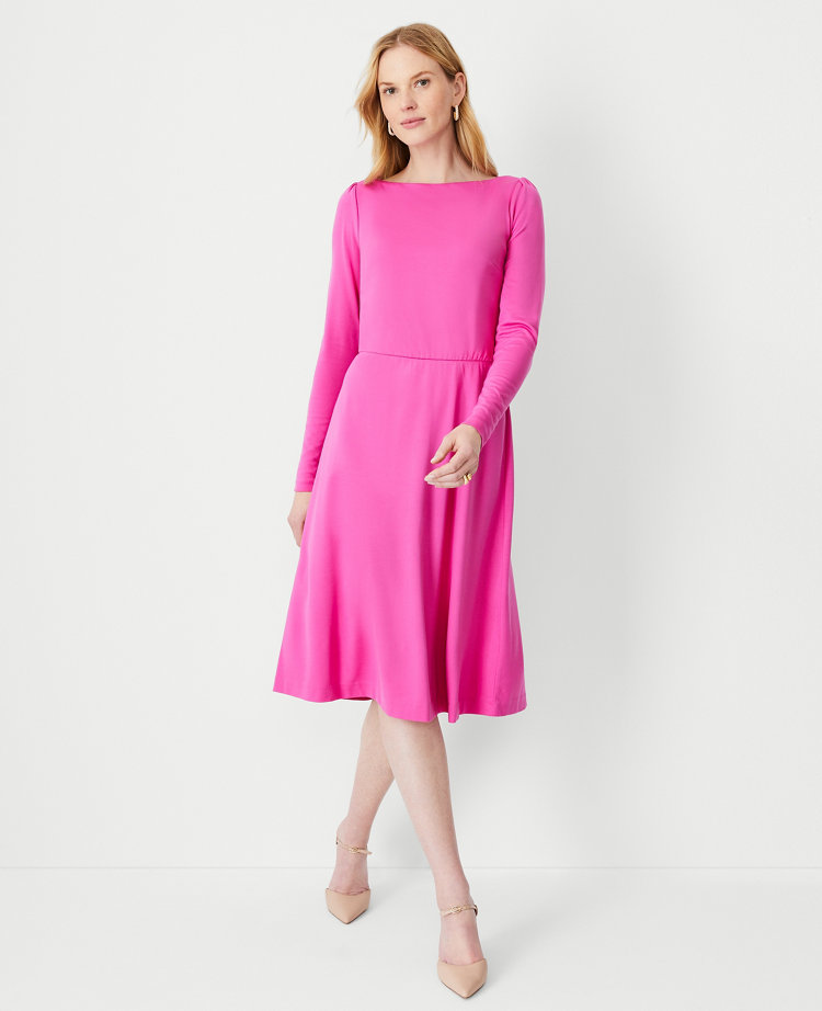 Ann taylor cheap pink dress