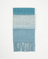 Fuzzy Striped Scarf carousel Product Image 2