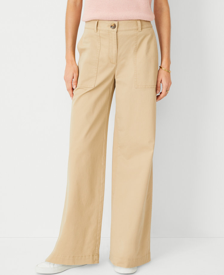 Ann Taylor Wide-Leg Pant Women's