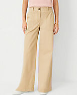 AT Weekend Wide Leg Chino Pants carousel Product Image 1