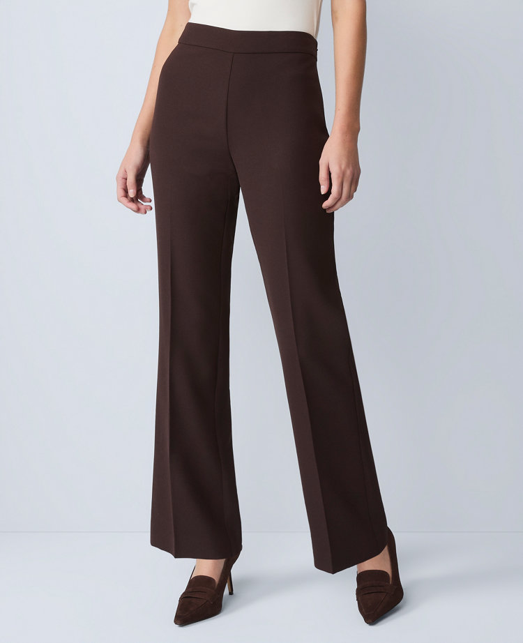 The Petite Trouser Pant in Fluid Crepe