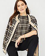 Shimmer Plaid Mock Neck Sweater carousel Product Image 1