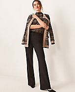 Shimmer Plaid Mock Neck Sweater carousel Product Image 4