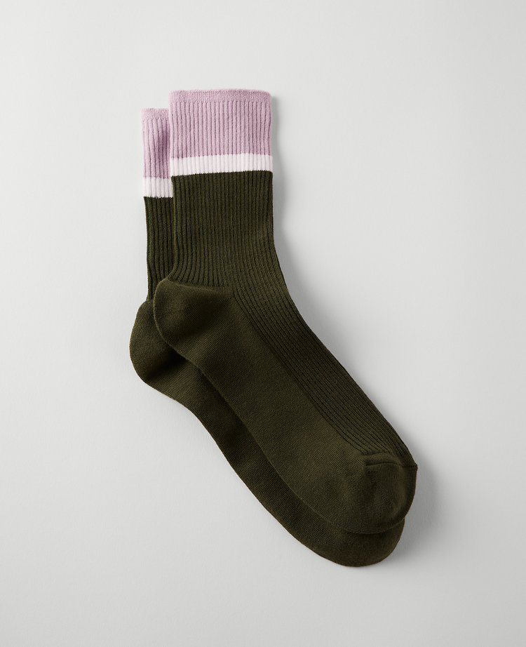 Weekend Colorblock Trouser Socks