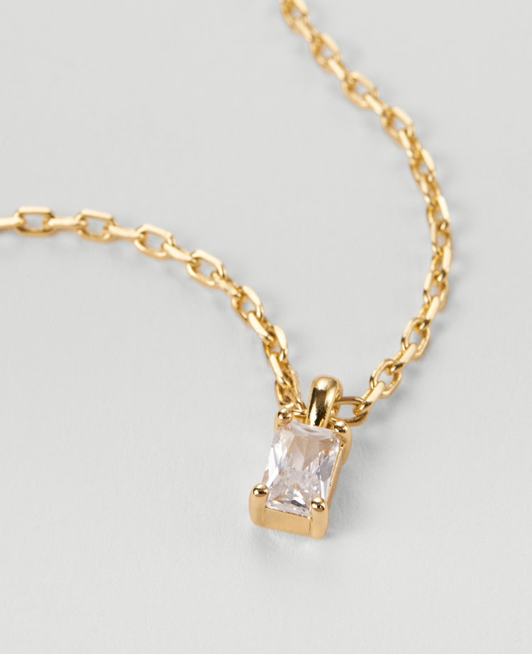 Demi Fine Crystal Embedded Pendant Necklace