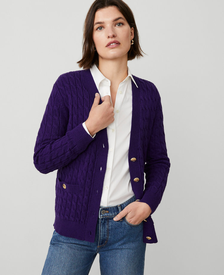 Ann taylor long cardigan hotsell