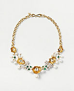 Flower Statement Necklace carousel Product Image 1