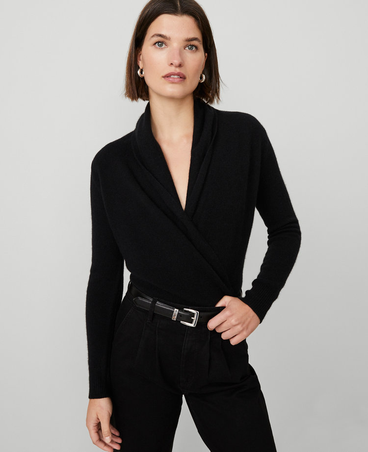 Cashmere Shawl Collar Sweater