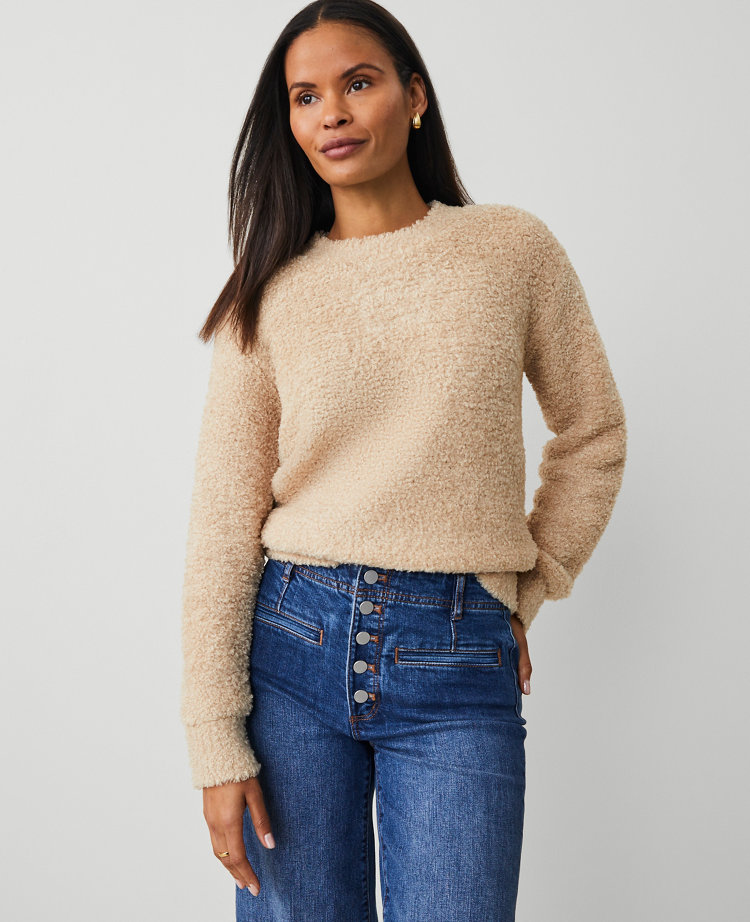 Petite Bouclé Sweater