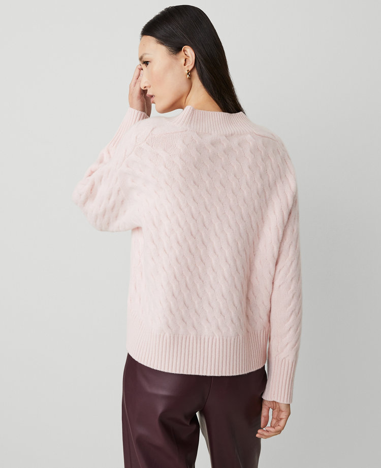 Cashmere Cable Sweater carousel Product Image 3