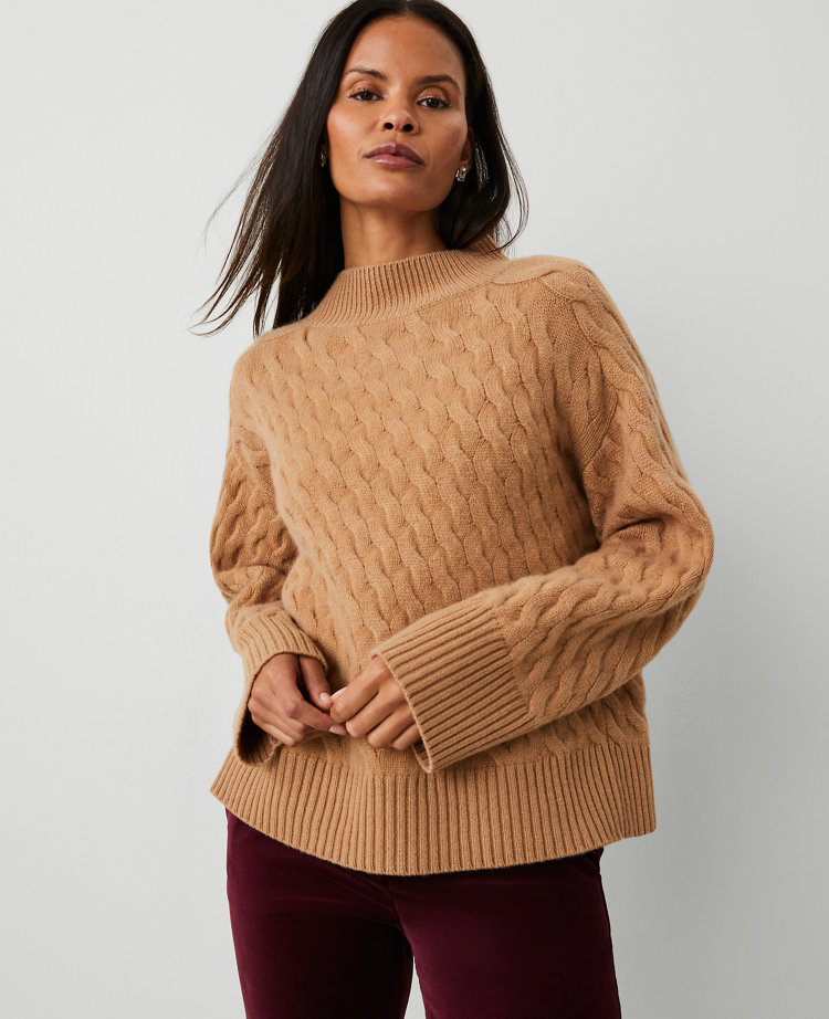 Cashmere Cable Sweater