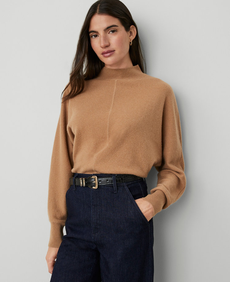 Cashmere Dolman Sleeve Sweater