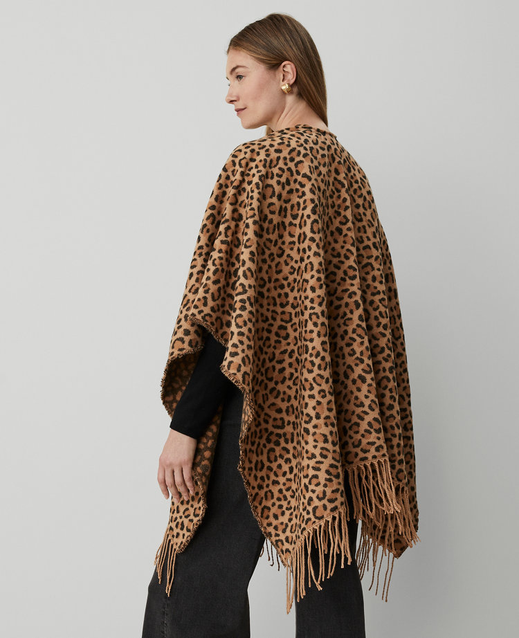 Cat Print Scarf - Black