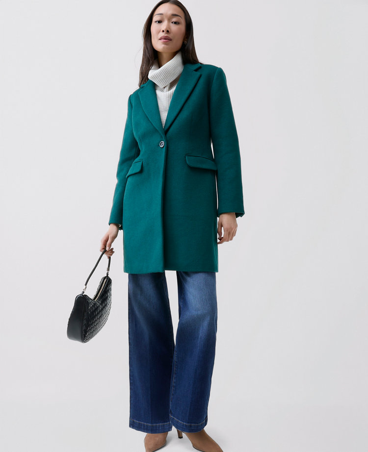 Petite Chesterfield Coat