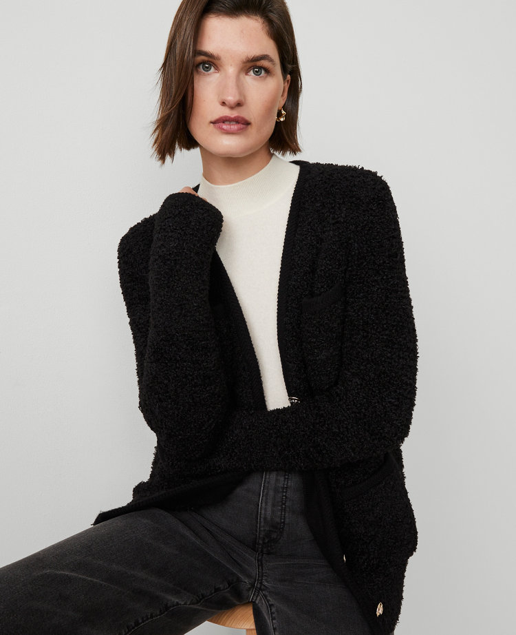 Boucle Boyfriend Cardigan