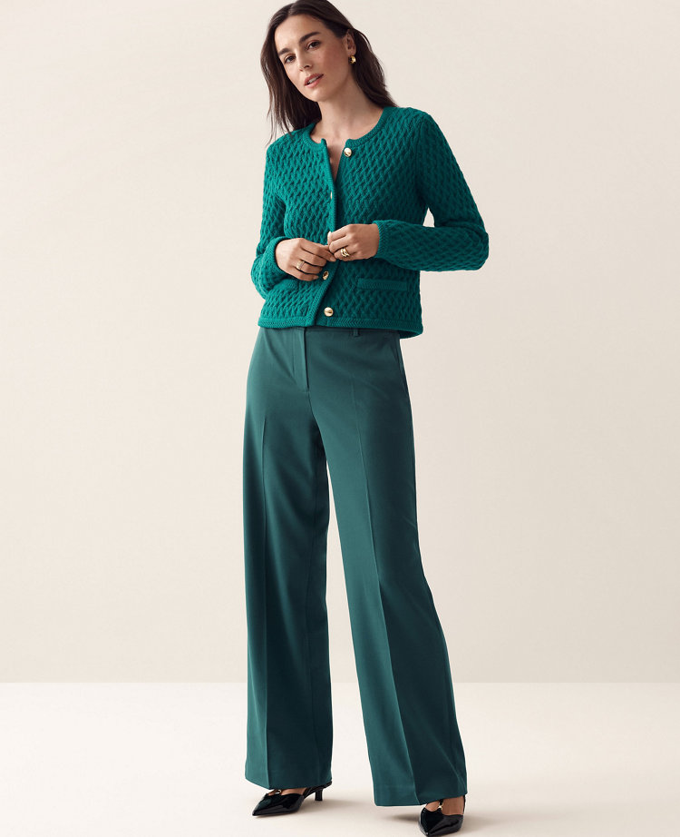 The Petite Perfect Wide Leg Pant