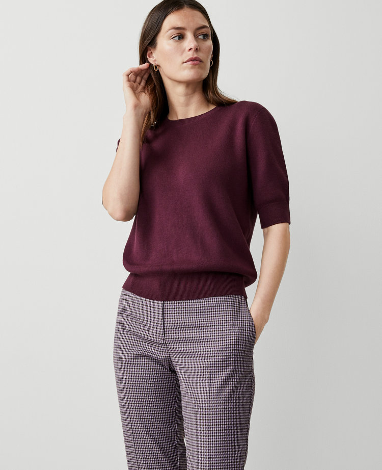 Jacquard Sweater Tee