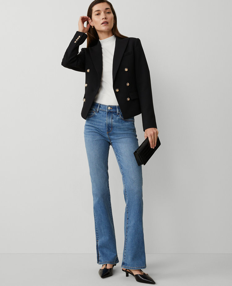 The Petite Vented Boot Jean