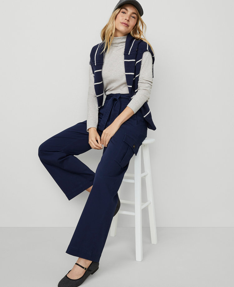 Petite Straight Leg Cargo Pant