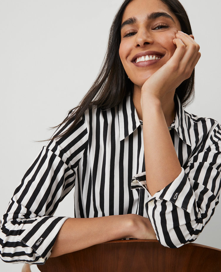 Striped Relaxed Perfect Shirt