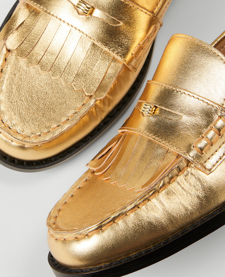 Kiltie Metallic Loafer