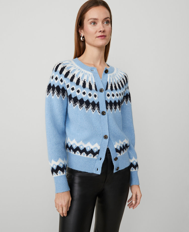 Petite Fair Isle Cardigan