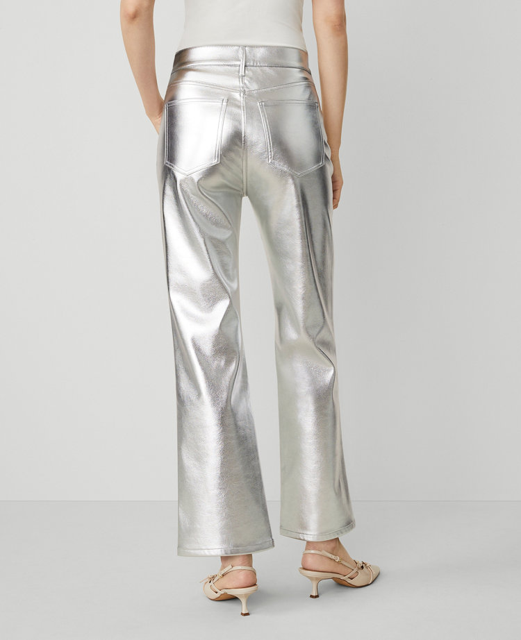 Women's Metallic Petite Pants 