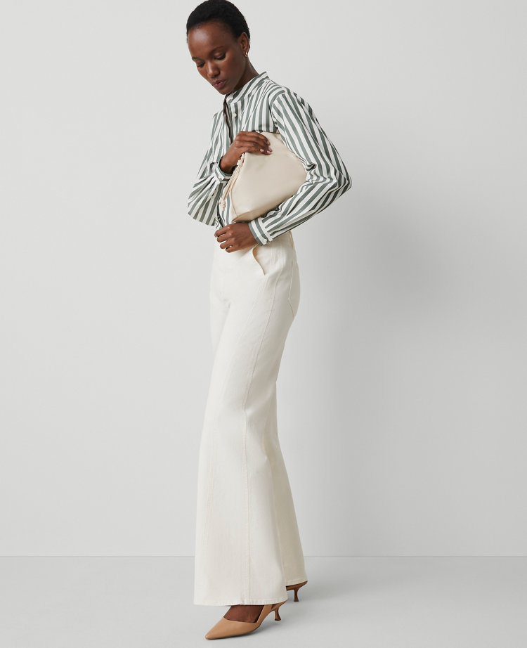 The Seamed Wide-Leg Jean