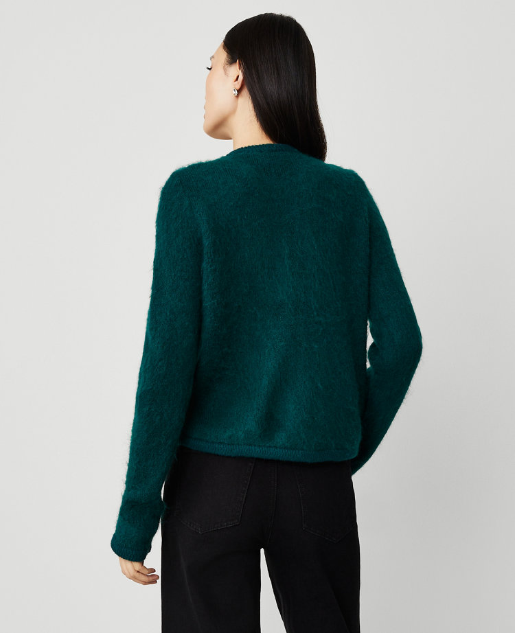 Petite Brushed Sweater Jacket