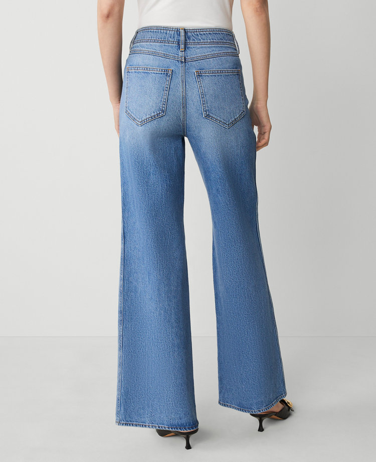 The Seamed Wide-Leg Jean