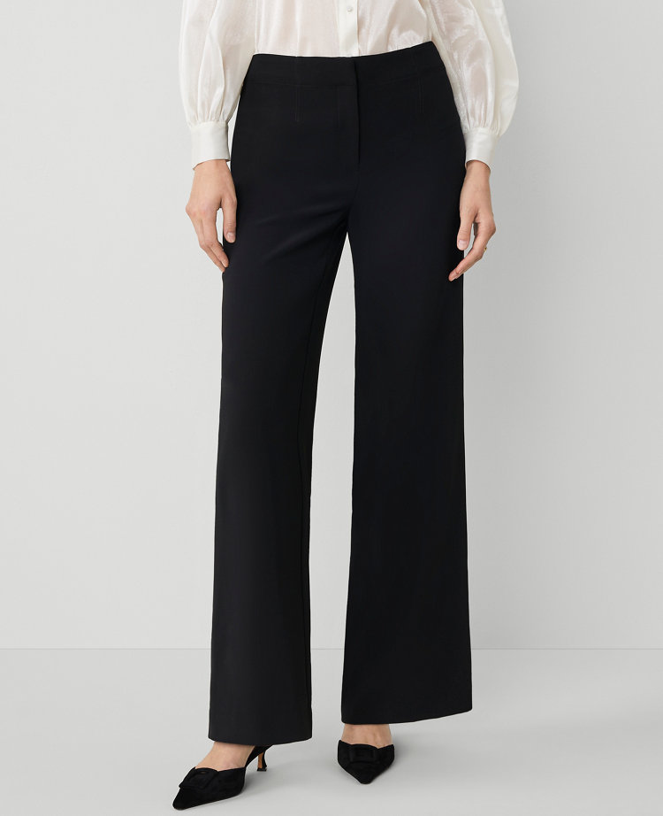 The Petite Darted Wide-Leg Pant - Curvy Fit