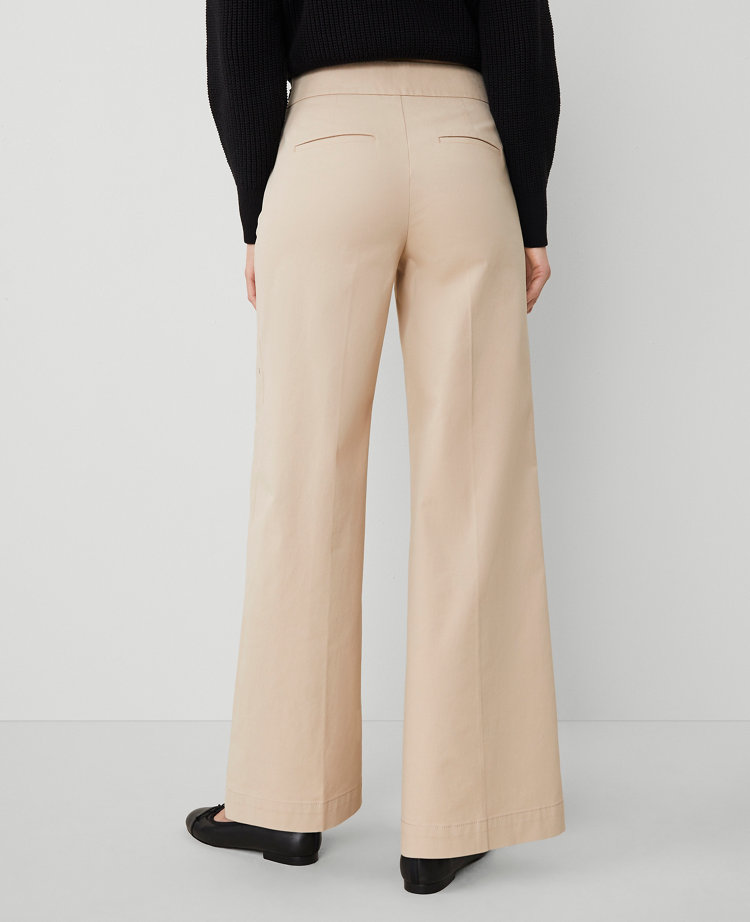 Weekend Collection Wide-Leg Sailor Pant