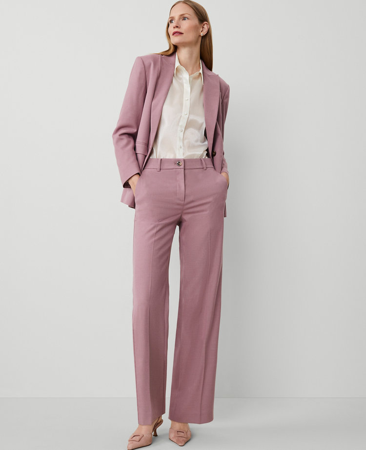 Petite pink pantsuit best sale