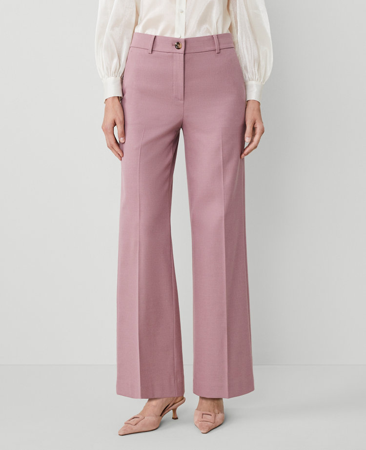 The Petite Perfect Wide-Leg Pant in Flannel