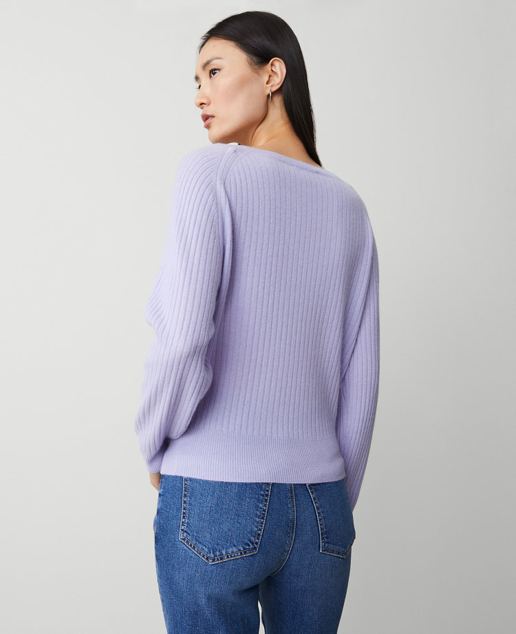 Ribbed Cashmere Sweater