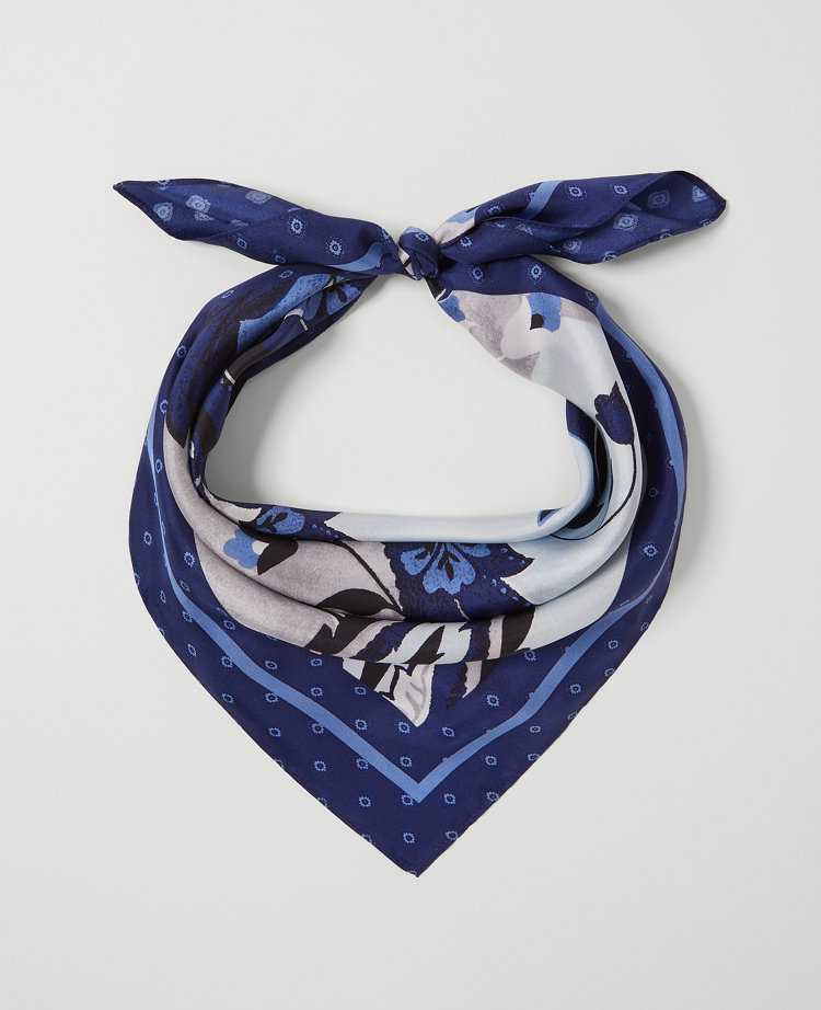 Paisley Silk Little Scarf