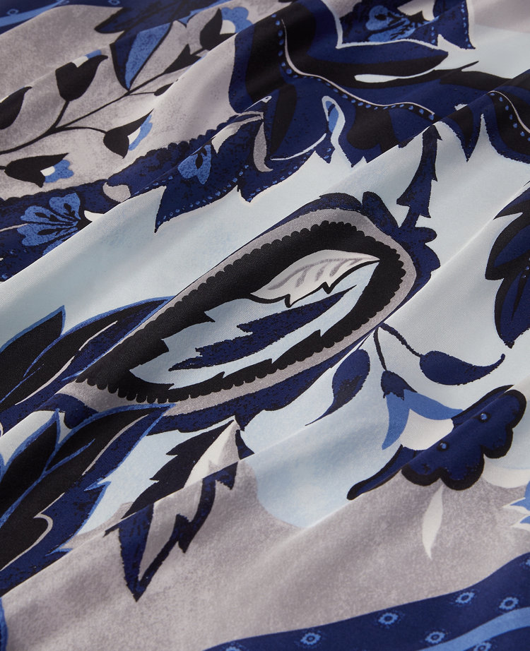 Paisley Silk Scarf