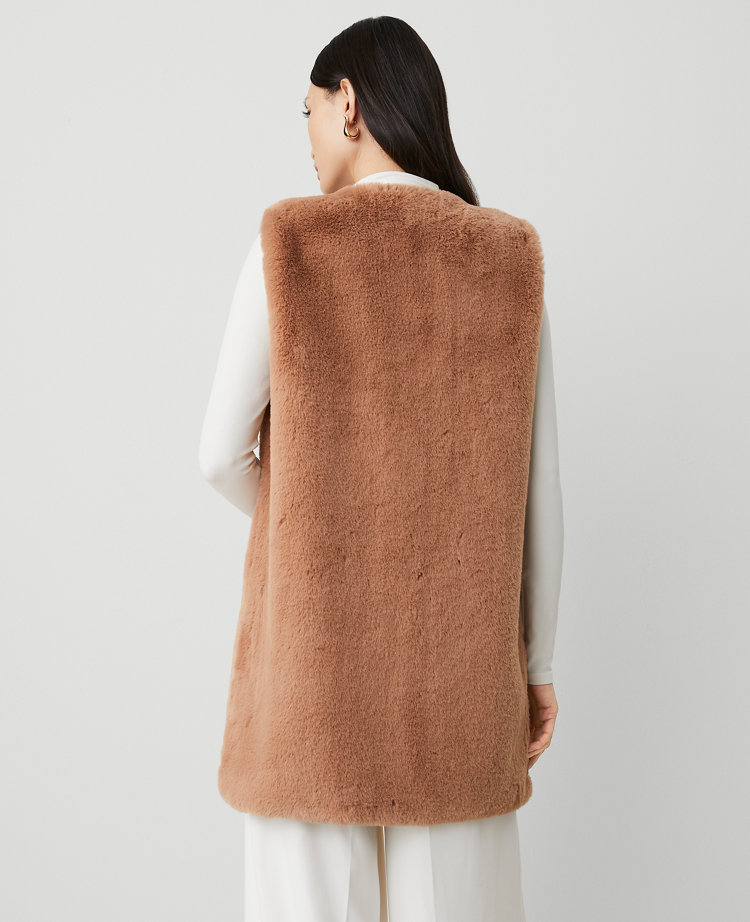 Fuzzy Faux Fur Vest