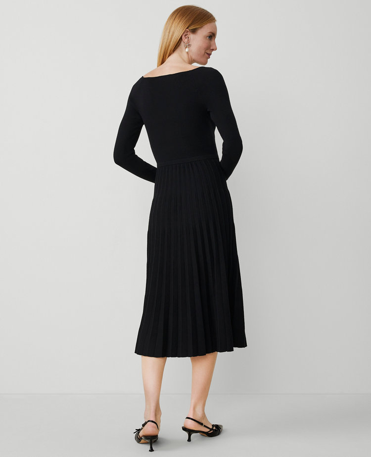 Petite V-Neck Sweater Dress