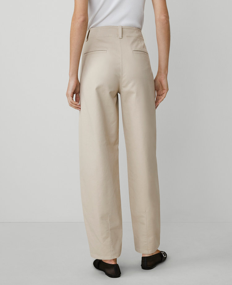 Weekend Collection Seamed Barrel Ankle Pant