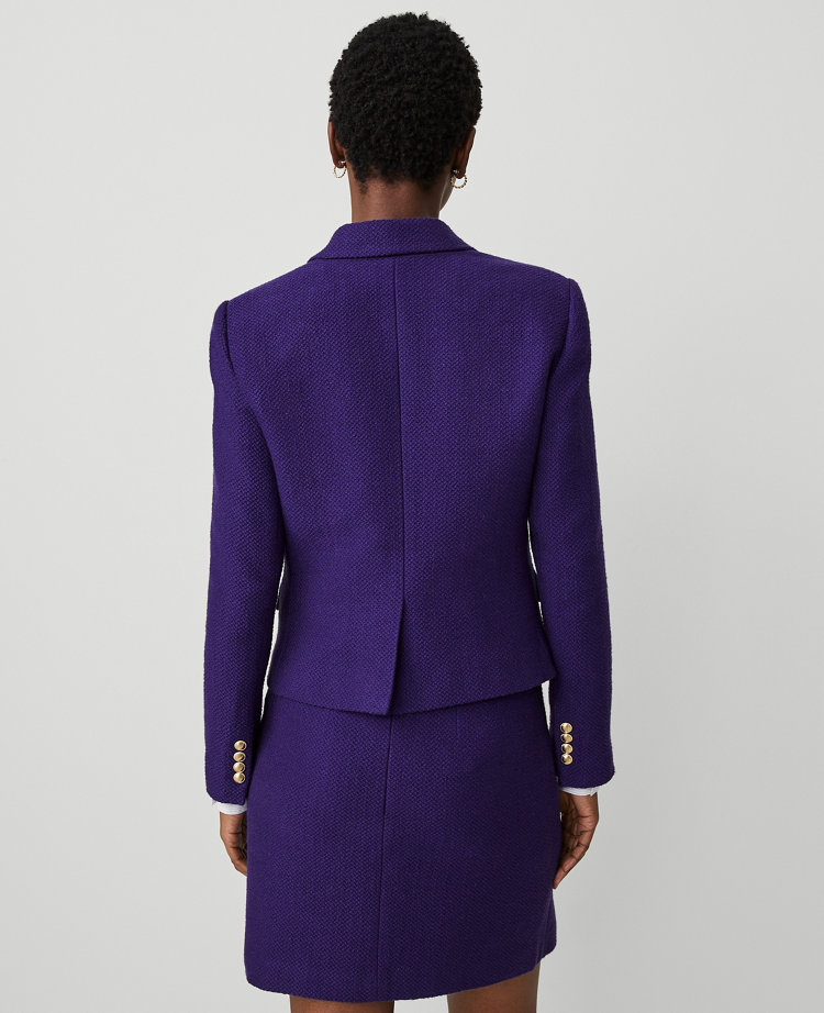 Tweed Fitted Blazer carousel Product Image 2