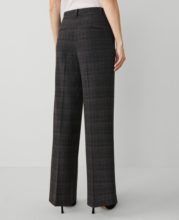 The Wide-Leg Pant in Plaid