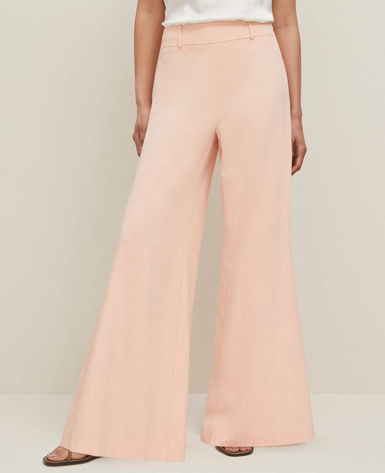 The Statement Palazzo Pant in Melange