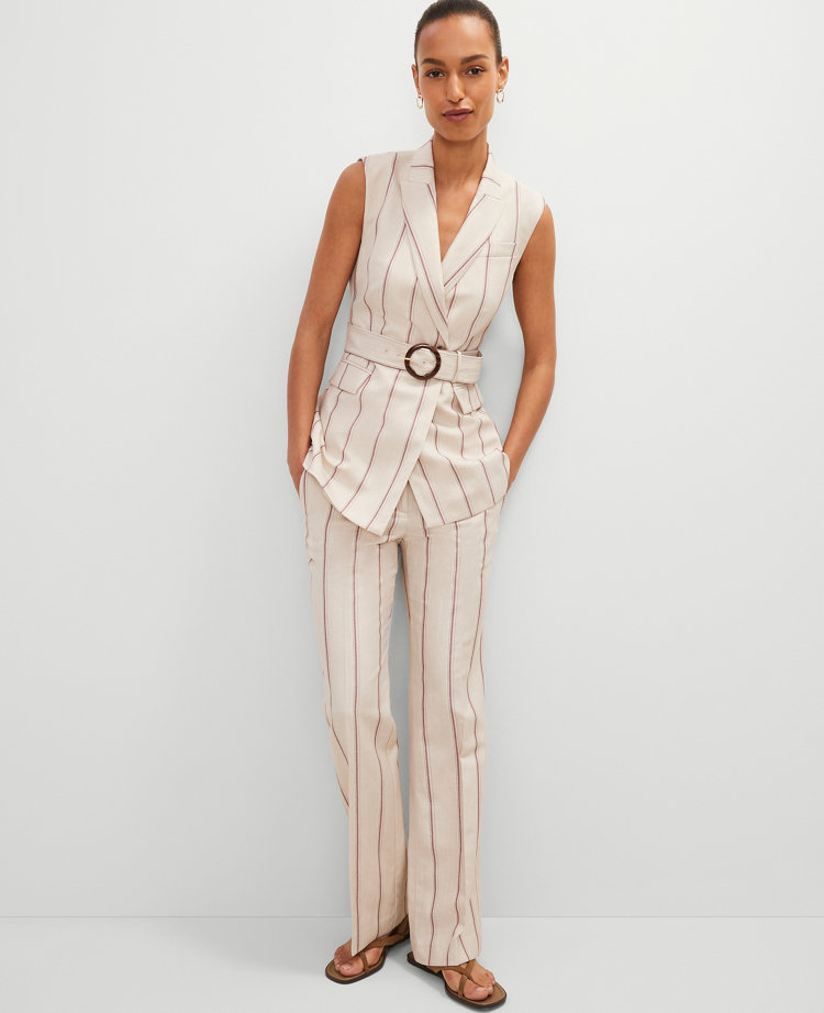 The Jayne Trouser Pant in Pinstripe