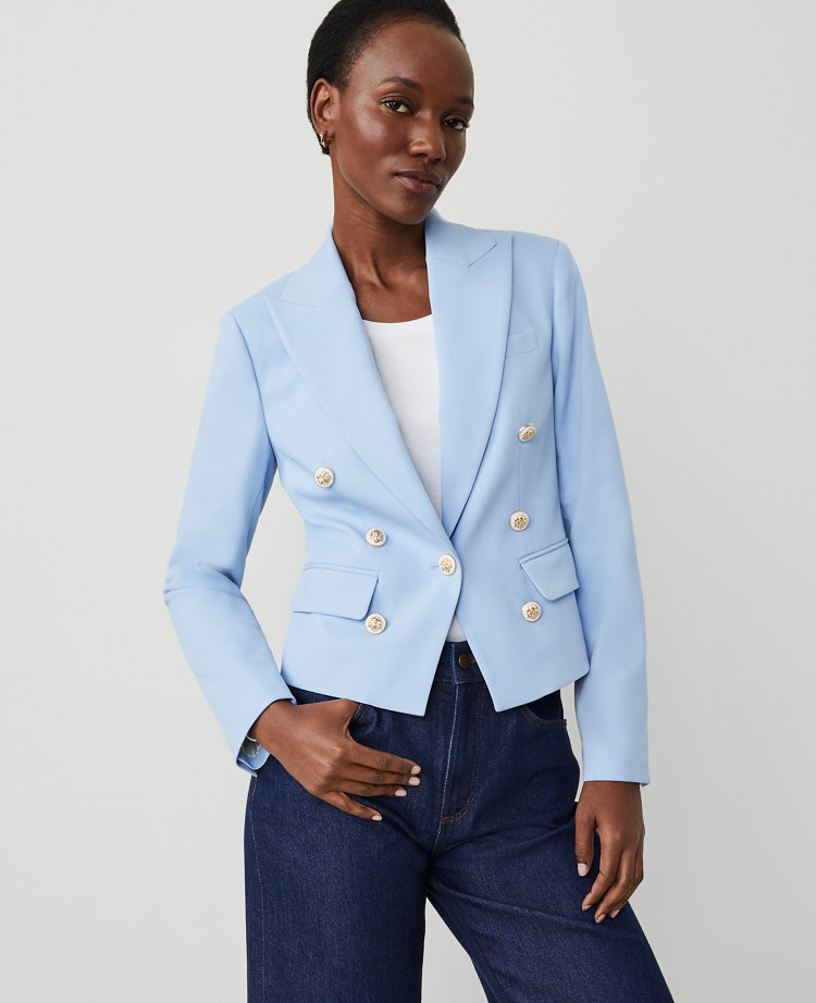 Petite One-Button Blazer