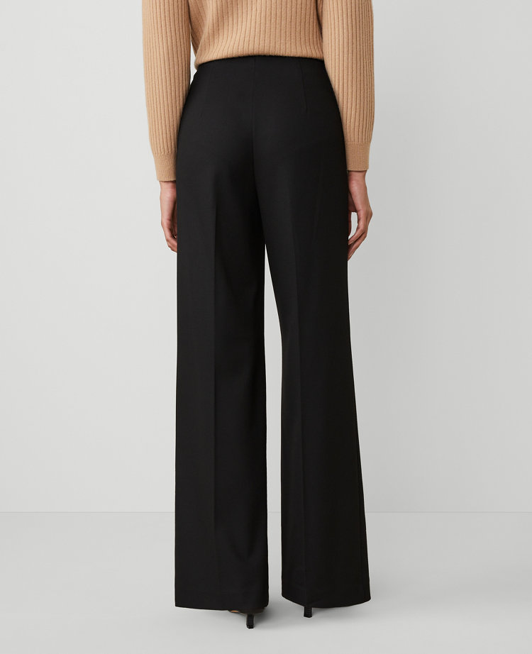 The Button Trim Sailor Wide-Leg Pant — Curvy Fit carousel Product Image 2