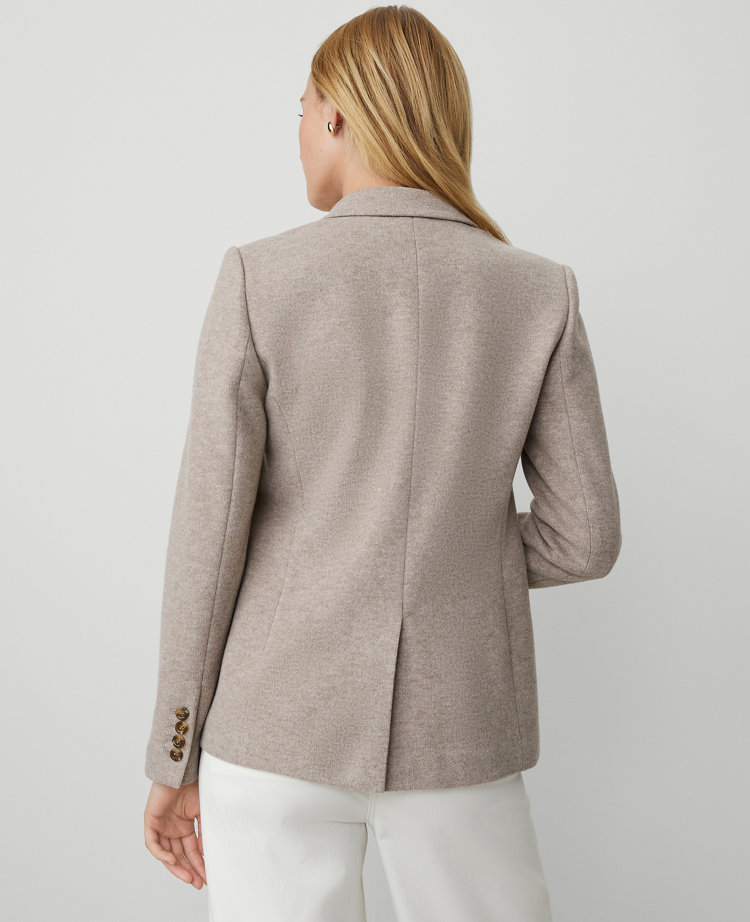 The Hutton Blazer in Brushed Rib Knit